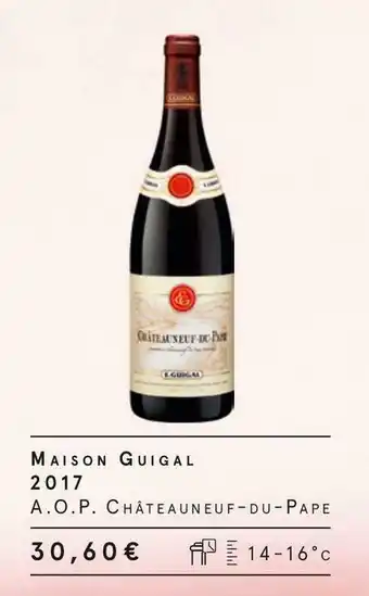 Monoprix Maison guigal maison guigal 2017 offre