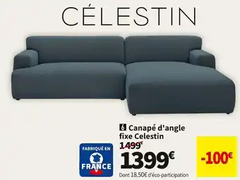 Conforama Bobochic x conforama canape d'angle fixe offre