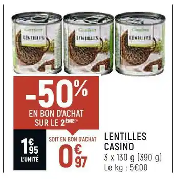 Petit Casino Casino lentilles casino offre