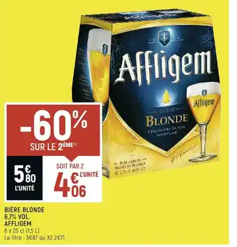 Petit Casino Affligem bière blonde 6,7% vol. offre
