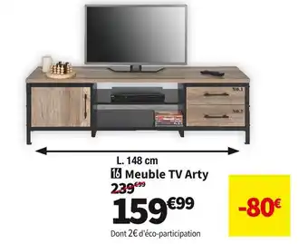 Conforama  meuble tv arty offre
