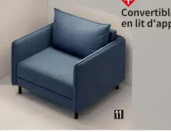 Conforama Sandro  fauteuil convertible sandro offre