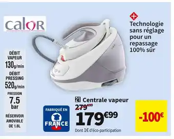 Conforama Calor centrale vapeur sv9203c0 offre