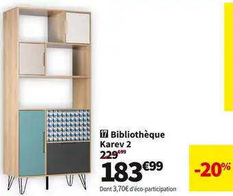 Conforama  bibliotheque karev offre