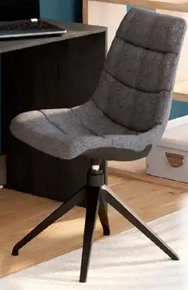 Conforama  fauteuil de bureau gris lois offre