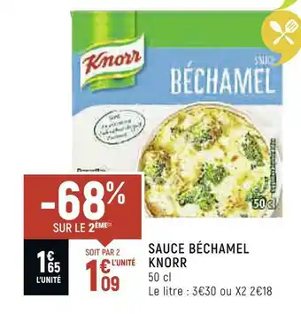 Knorr sauce béchamel