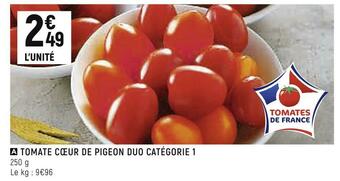 Petit Casino Tomate cœur de pigeon duo catégorie 1 offre