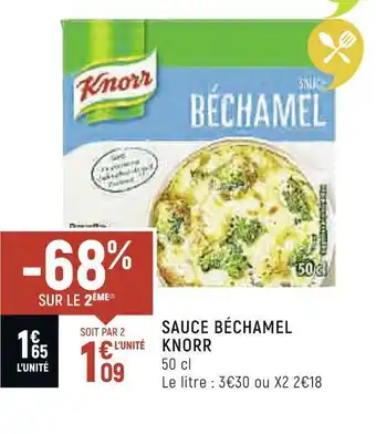 Spar Knorr sauce béchamel offre