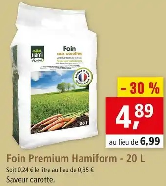Maxi Zoo Hamiform foin premium offre