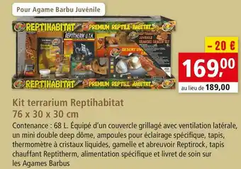 Maxi Zoo Reptihabitat kit terrarium offre