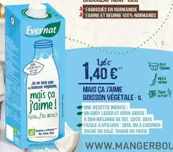 Evernat boisson végétale