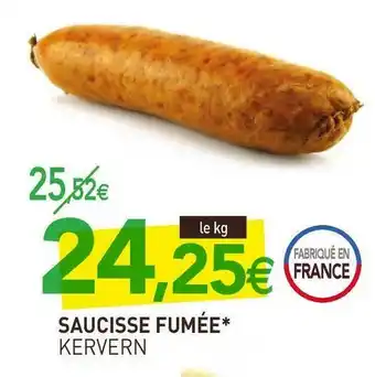 naturéO Kervern saucisse fumée offre