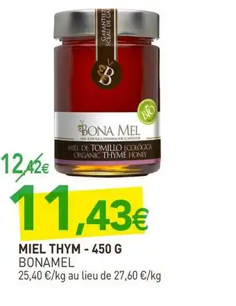naturéO Bona mel miel thym offre