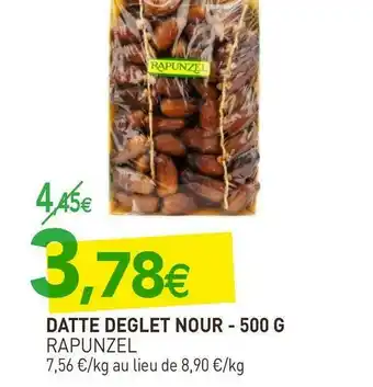 naturéO Rapunzel datte deglet nour offre