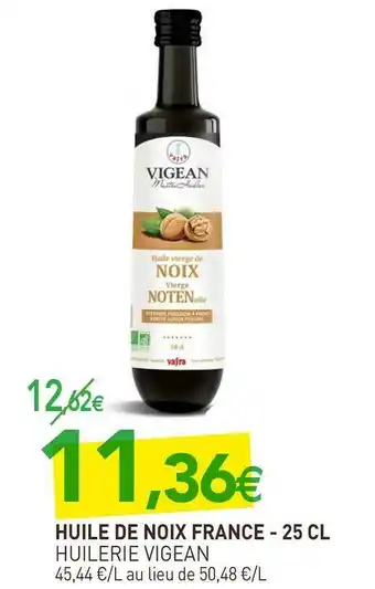naturéO Huilerie vigean huile de noix france offre