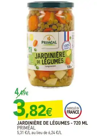 Priméal jardinière de légumes