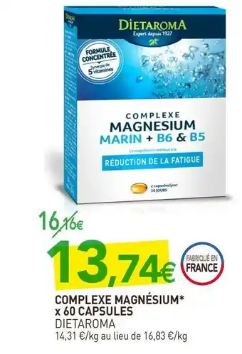 naturéO Dietaroma complexe magnésium* offre