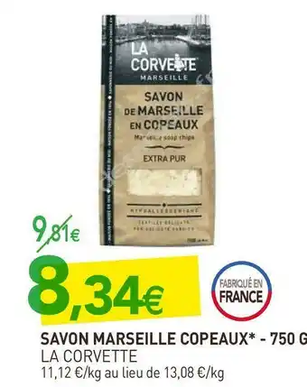 naturéO La corvette savon marseille copeaux* offre