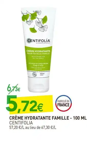 naturéO Centifolia crème hydratante famille offre