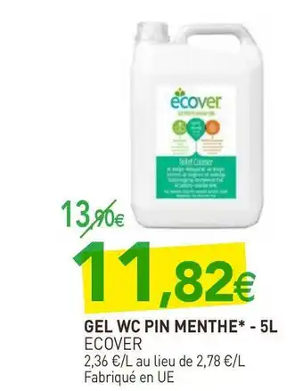 naturéO Ecover gel wc pin menthe offre