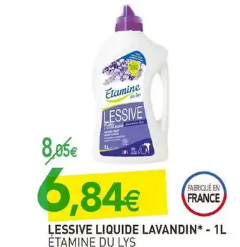 naturéO Étamine du lys lessive liquide lavandin* offre