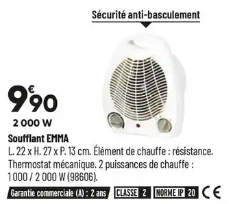 Bricorama Soufflant emma offre