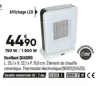Quadro oscillant