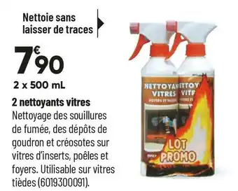 2 nettoyants vitres