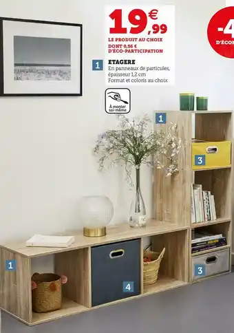 Hyper U Etagere offre