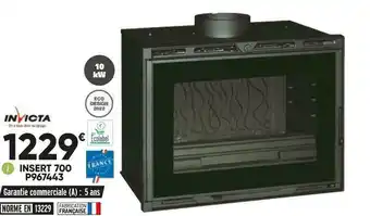 Bricorama Invicta insert 700 p967443 offre