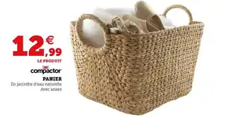Compactor panier