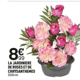 Centrakor La jardiniere de roses et de chrysanthemes offre
