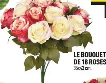 Le bouquet de 18 roses
