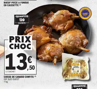 E.Leclerc CUISSE DE CANARD CONFITE offre