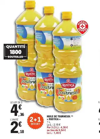 E.Leclerc HUILE DE TOURNESOL offre