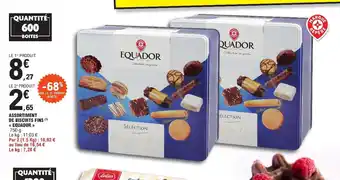 E.Leclerc ASSORTIMENT DE BISCUITS FINS (¹) offre