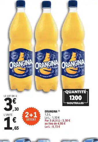 E.Leclerc ORANGINA offre