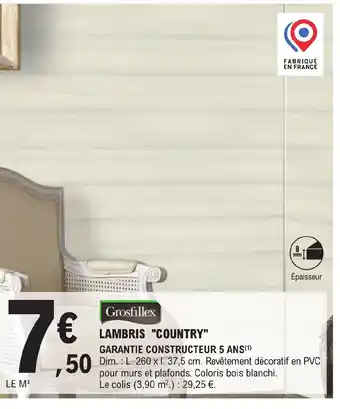 E.Leclerc Brico LAMBRIS "COUNTRY" offre