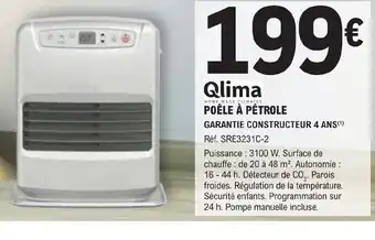 E.Leclerc Brico POÊLE À PÉTROLE offre