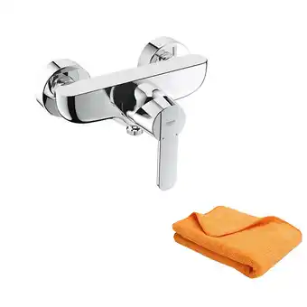 Bricorama Mitigeur douche mécanique grohe quickfix get + microfibre offre