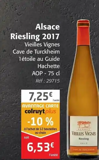 Alsace Riesling 2017