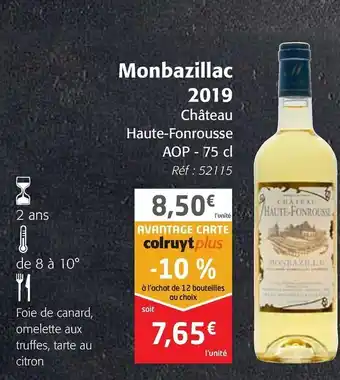 Monbazillac 2019