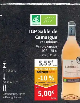 Colruyt IGP Sable De Camargue offre