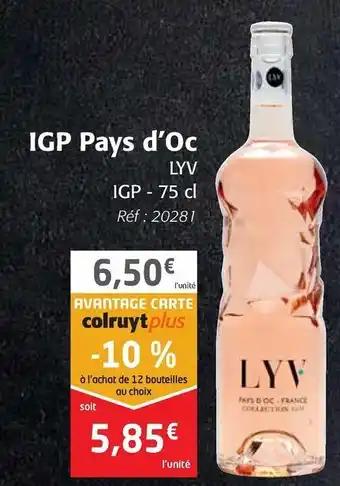 Colruyt IGP Pays d'Oc offre