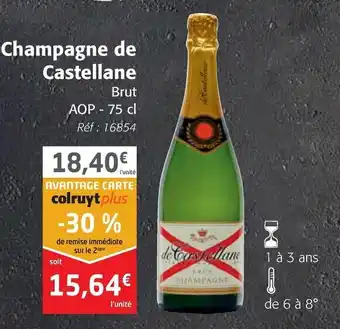 Colruyt Champagne De Castellane offre