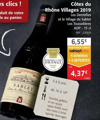 Côtes Du Rhône Villages 2019