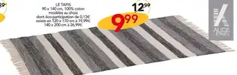 Stokomani Alice keynes le tapis offre