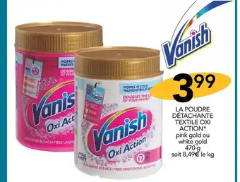 Stokomani Vanish la poudre détachante textile oxi action offre