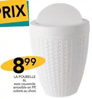 Stokomani Indig'eau la poubelle 6l offre