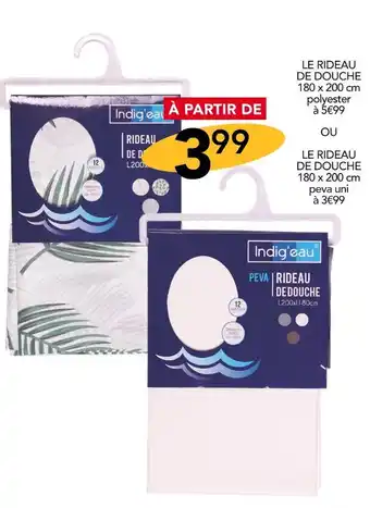 Stokomani Indig'eau le rideau de douche offre